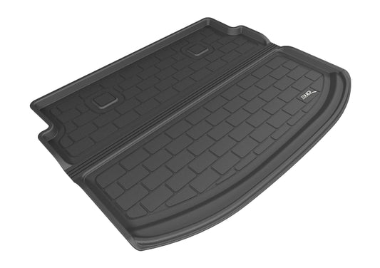 Black 3D MAXpider rubber cargo liner for Ford C-Max (2013-2018) with textured surface and raised edges for protection.