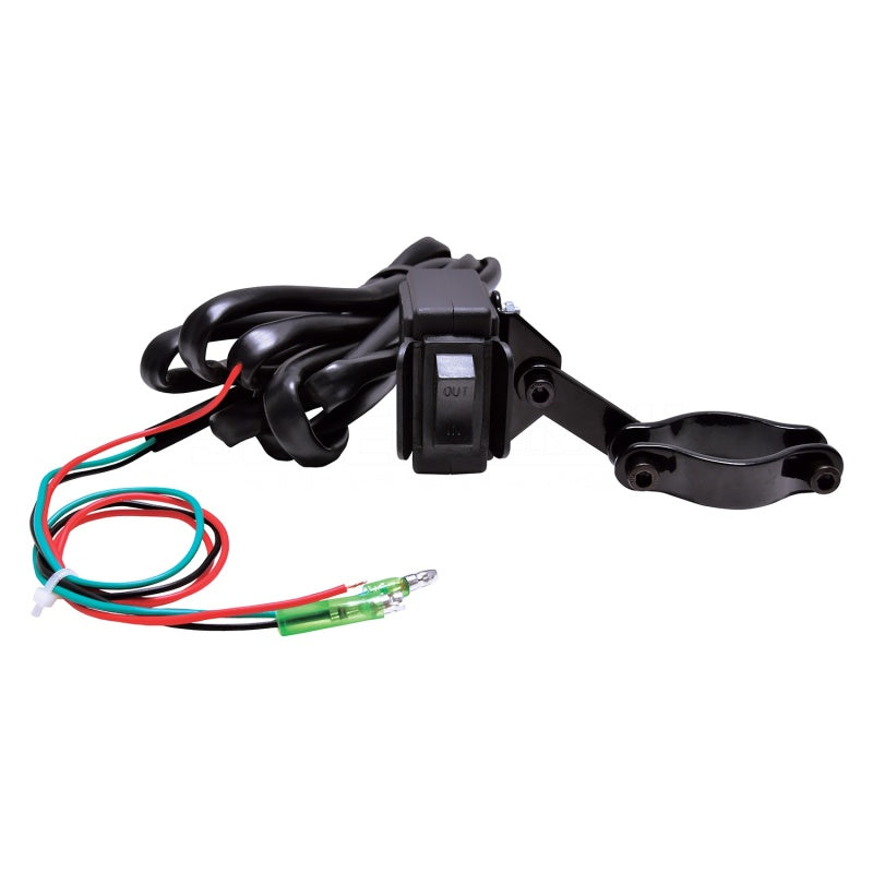Superwinch 4000 lbs 12V DC steel rope winch with 50ft length and durable construction for heavy-duty pulling and recovery.