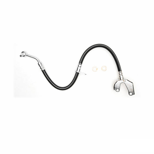 DFC front right brake hose for Honda Insight 2000-2006, part of brake line kit, durable automotive brake line in image.