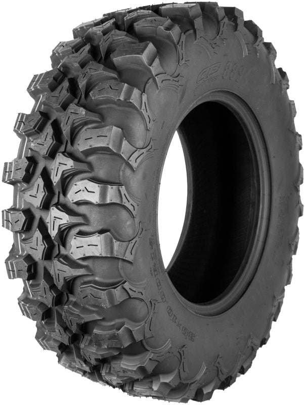 QuadBoss QBT889 30x10R15 off-road UTV tire with 8-ply for loose terrain, rugged automotive and off-road tire performance.