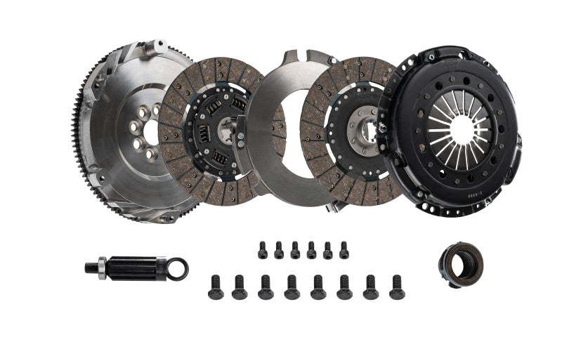 DKM Clutch 09-16 BMW Z4 35i MS Organic Twin Disc Clutch Kit with Flywheel, designed for high torque performance.