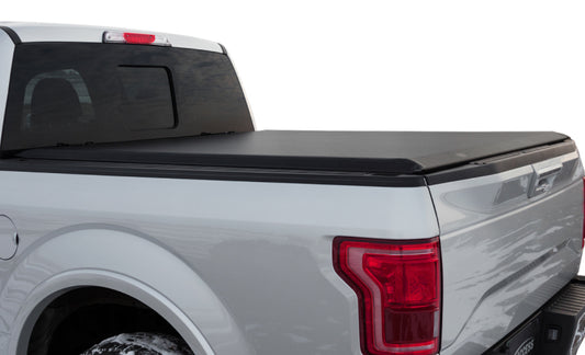 Access 2026+ Ford Ranger 5ft Bed Literider roll-up cover, weather-resistant truck bed cover with secure roll-up design.