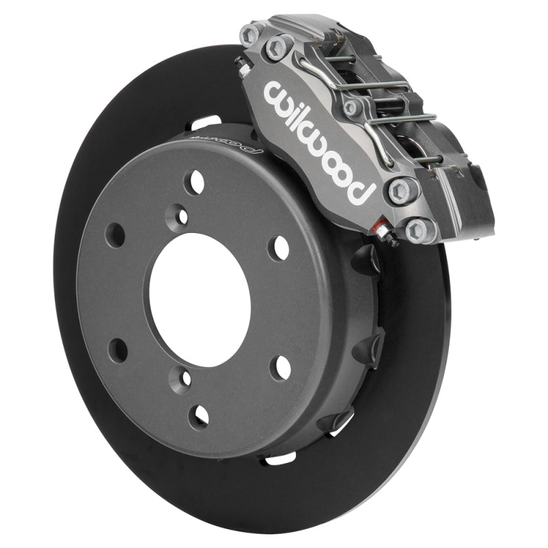 Wilwood 2024 Can Am Maverick front race brake kit with 11.60-inch performance drilled anodized brake rotors