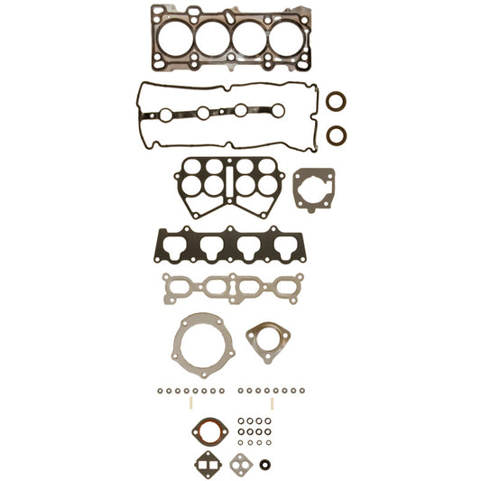 Fel-Pro Mazda Protege HS 26392 PT PermaTorque engine cylinder head gasket set laid out on a surface.