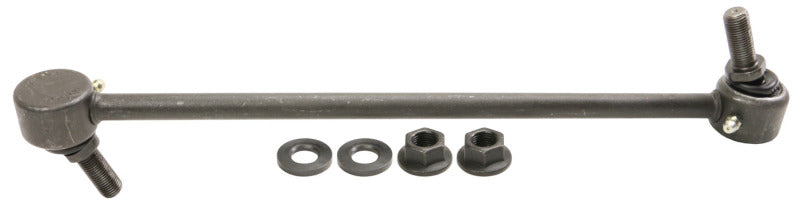 Moog Lexus UX200 front sway bar endlink, vehicle suspension component with black metal link and mounting hardware.