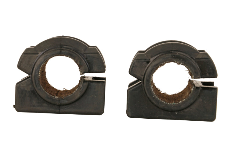 Moog sway bar bushings kit for 2007-2012 Dodge Caliber front and rear stabilizer bar, showing the rubber bushings and metal brackets.