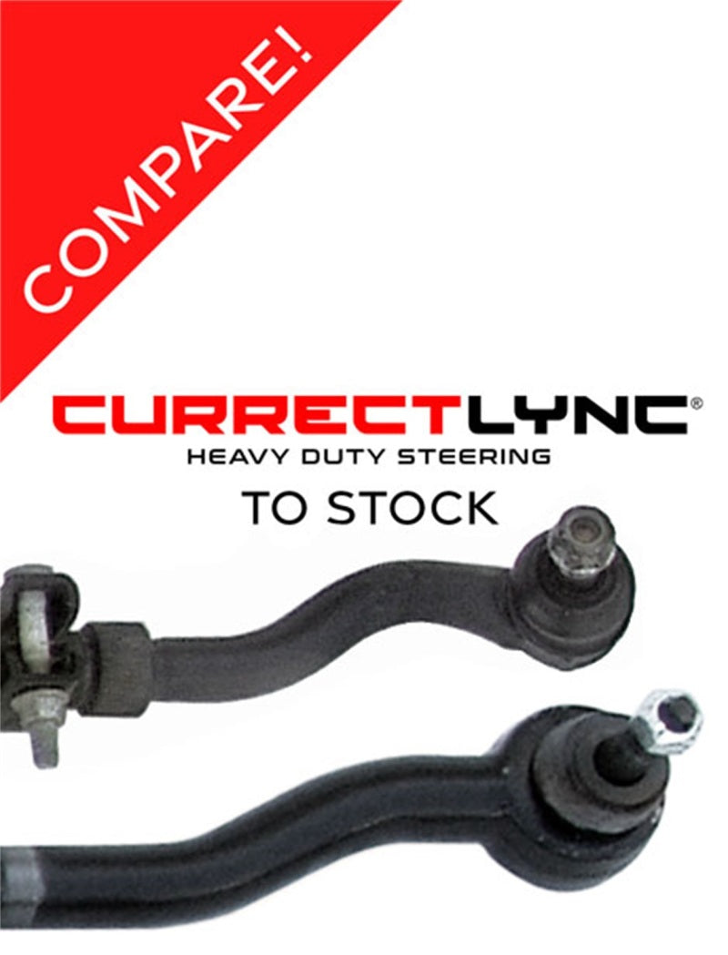 RockJock JK Currectlync RH drive bolt-on steering stabilizer shock mounting kit with heavy-duty components and durable construction.