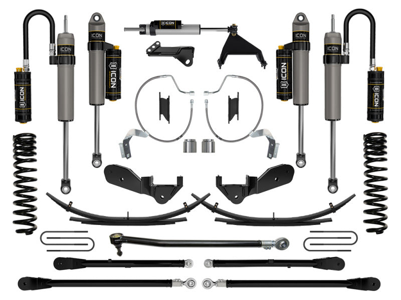 ICON 23 Ford F250/F350 4.5in Stage 7 Suspension System Gas w/ Expansion Packs