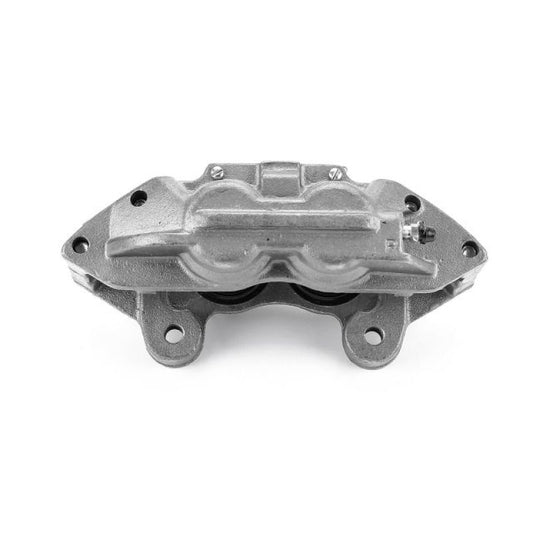 PowerStop OE front right brake caliper for Chevrolet Colorado 2015-2019, Autospecialty line, shown with mounting hardware.