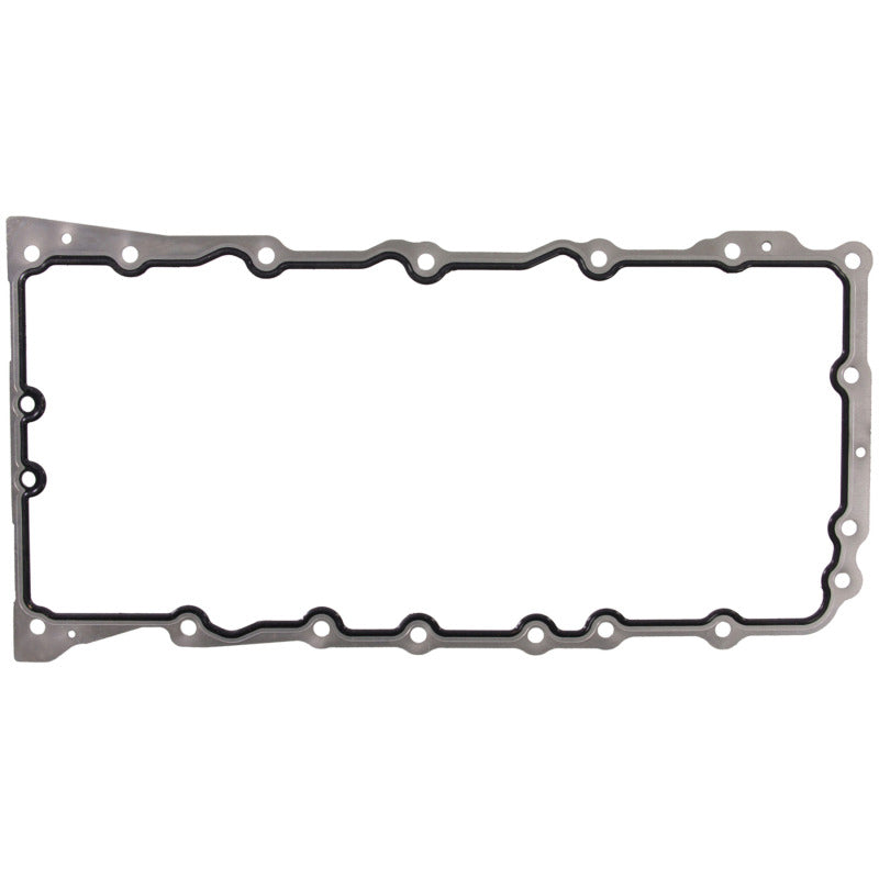 Fel-Pro Cadillac STS engine oil pan gasket set with PermaDry molded rubber for a secure seal and durable performance.