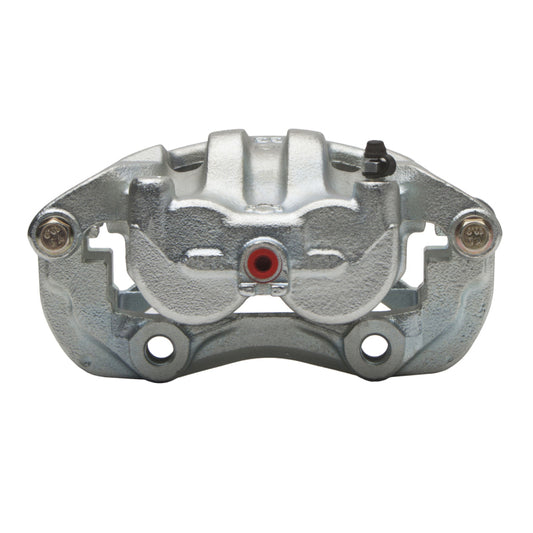 Silver zinc coated DFC OE front brake caliper for Nissan XTerra 2000-2004, premium high-performance automotive brake component.
