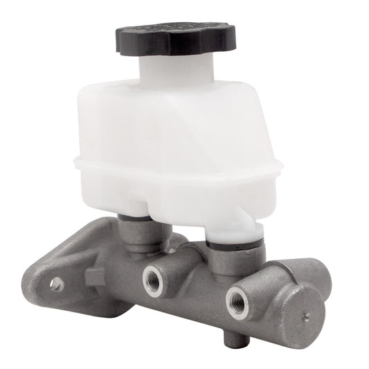 DFC Hyundai Accent brake master cylinder showing the metal body and mounting points for vehicle brake system repair.