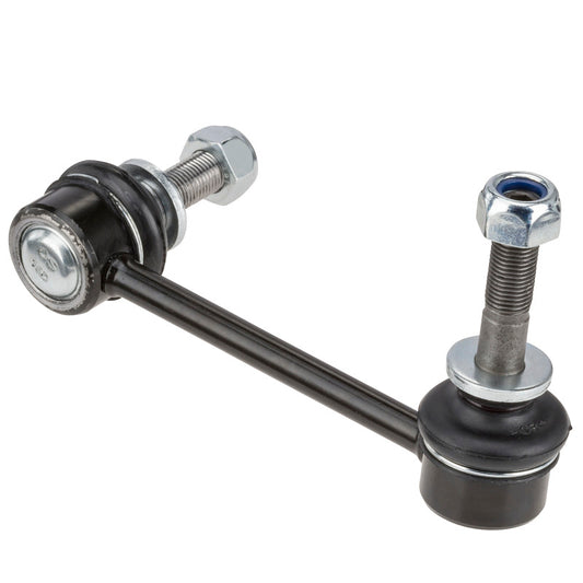 Moog Lexus GX470 front right sway bar endlink kit showing metal components and bushings for suspension stability.