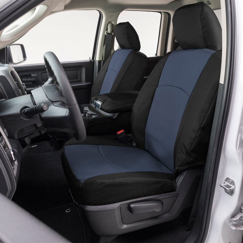 Covercraft Endura PrecisionFit second row seat covers for Toyota Grand Highlander, custom-fit fabric protectors with a sleek design.