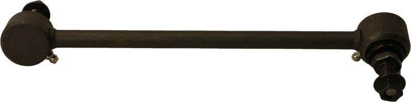 Moog front right sway bar endlink for Kia Spectra 2004-2009, showing the metal component with rubber bushings.