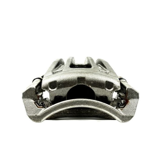 PowerStop OE front right brake caliper with bracket for Jeep Liberty 2002-2007, designed for reliable braking performance.