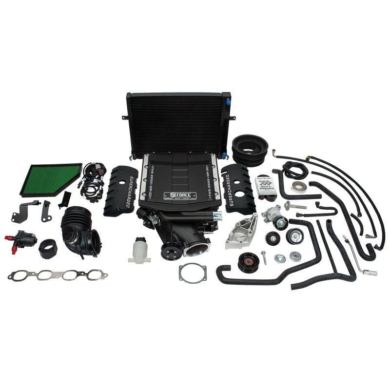 Edelbrock Supercharger Stage 1 Street Kit installed on a 2016-2018 Chevrolet Camaro 6.2L LT1 manual engine, without tuner.