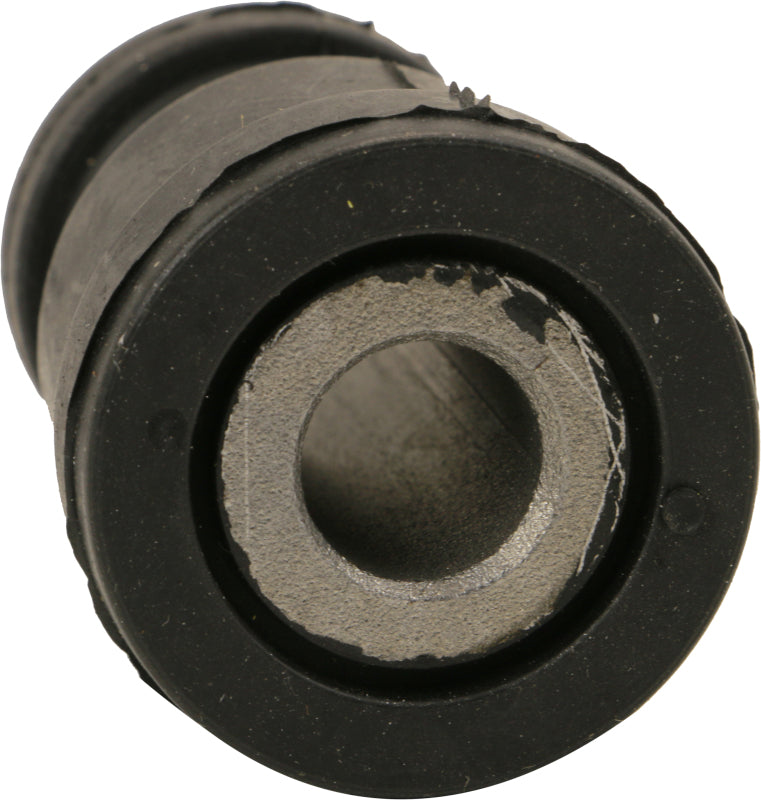 Moog rear leaf spring bushing for Ford Transit-150 2015-2017, close-up of the durable rubber bushing component for suspension.