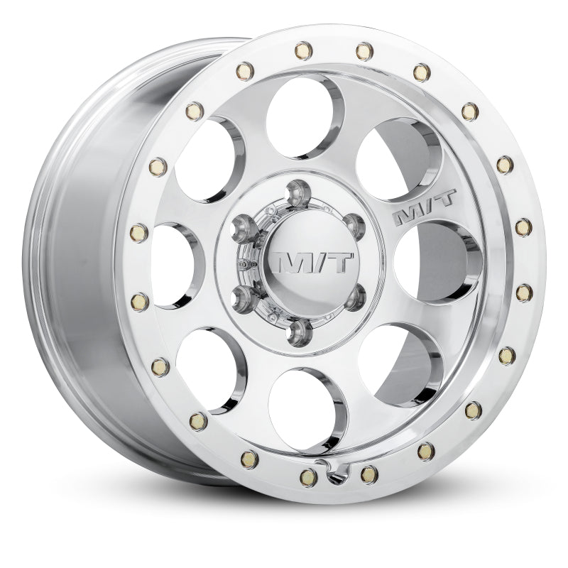 Mickey Thompson Classic Pro Polished Wheel - 18X9 6X120 BP 4.80in BS -5 Offset 67mm Bore - 274581