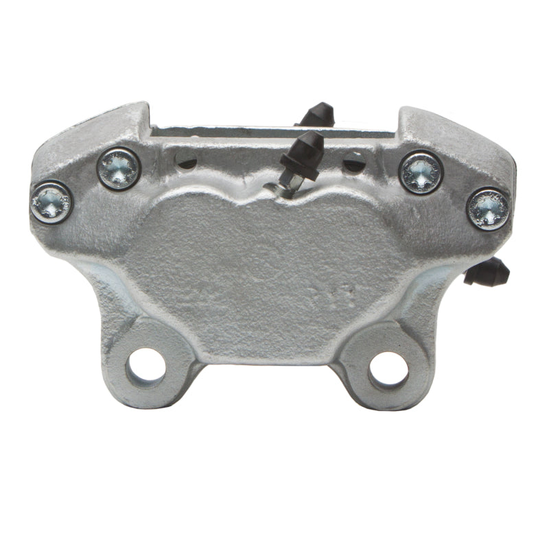 Silver zinc coated DFC 69-76 BMW 1600 front-l premium brake caliper, OE-style, designed for optimal stopping power.