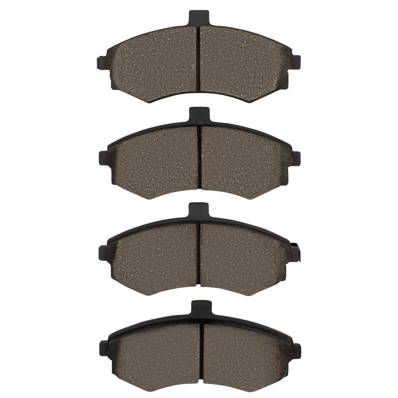 Hyundai Elantra front ceramic brake pads by R1 Concepts, OE quality brake pads for optimal braking performance.