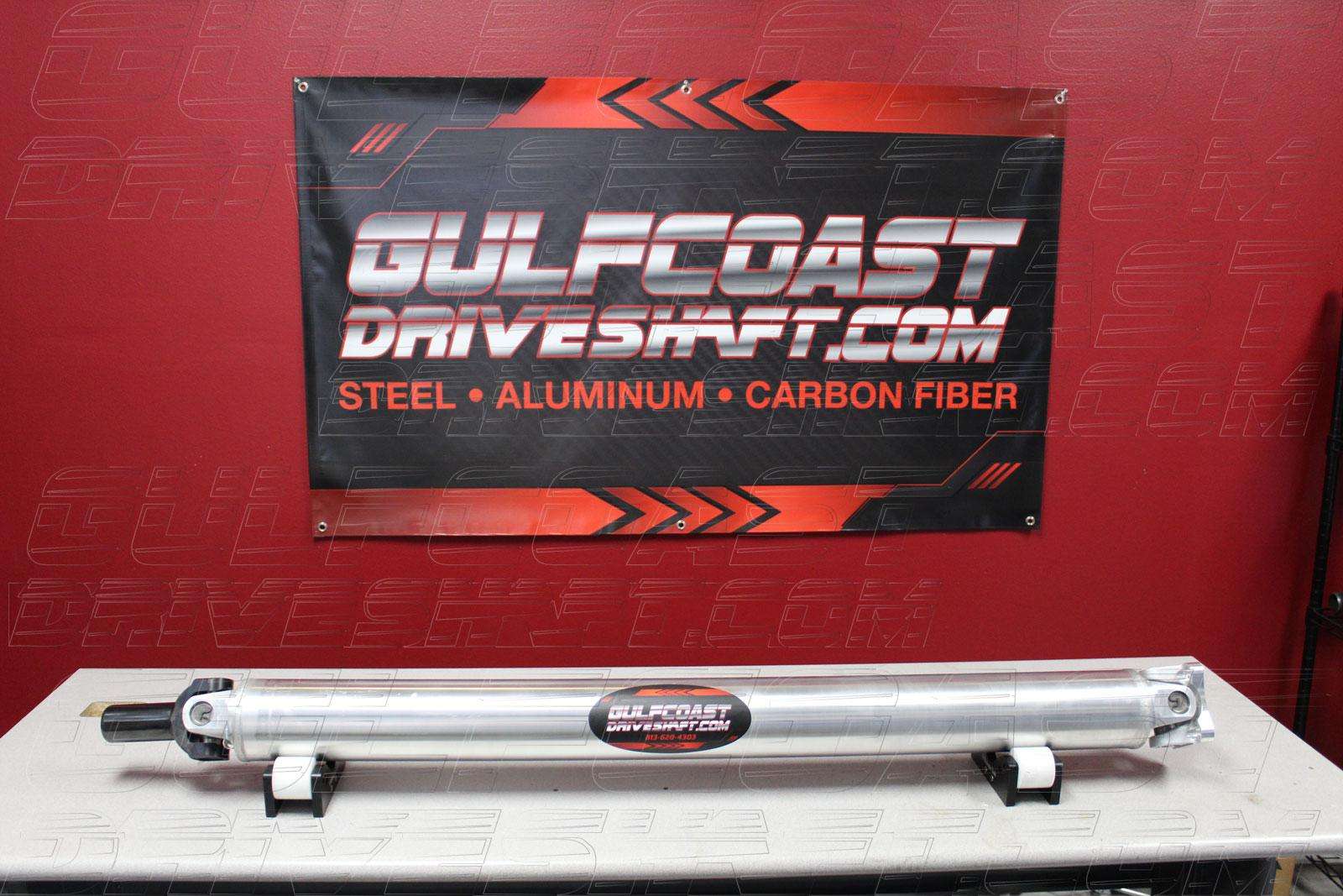 2015+ Ford F150 5.0L 4WD Reg Cab Shortbed 4” 1350 Series Aluminum Slip Shaft DS-F1504W-SB4A