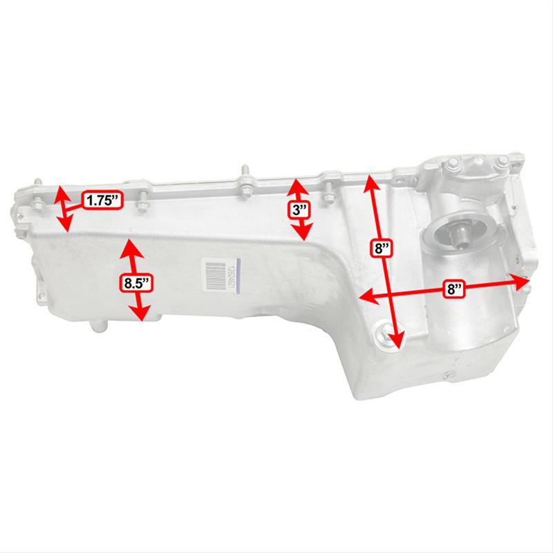 CHEVROLET PERFORMANCE OIL PAN - MUSCLE CAR KIT - 19212593