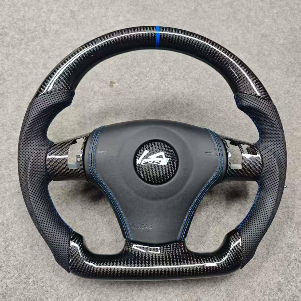 2005 - 2013 Chevrolet Corvette C6 - Custom Airbag Cover for Steering Wheel with options