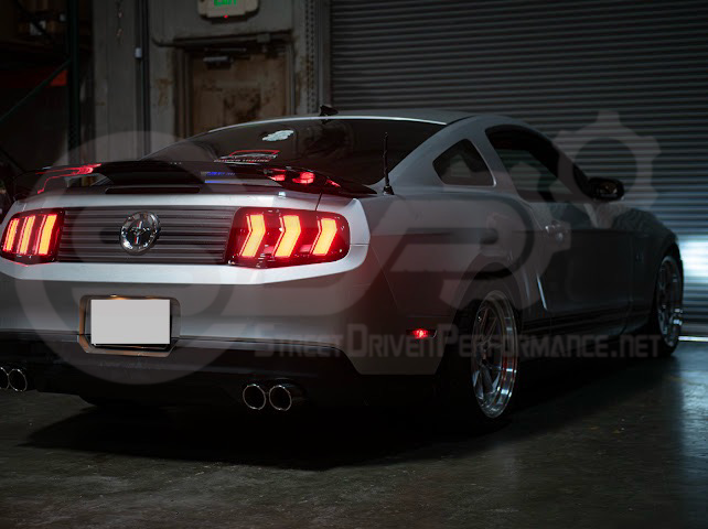 2010-2014 FORD MUSTANG | S650 EURO STYLE SEQUENTIAL SIGNAL LED REAR TAILLIGHTS PAIR