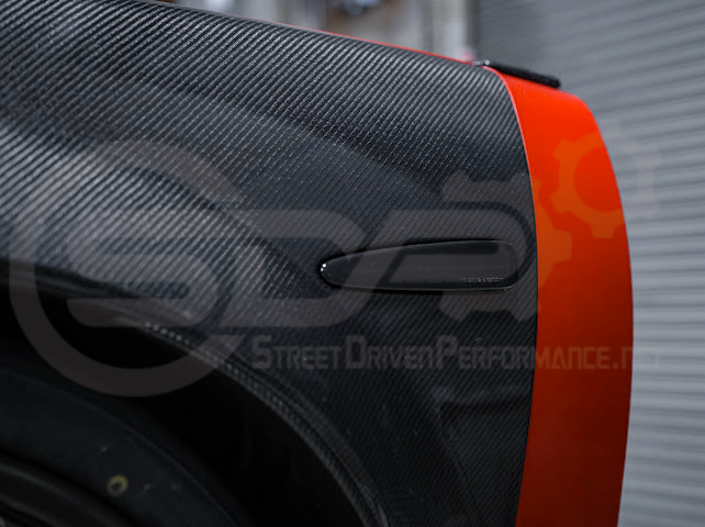 2005-2013 Chevrolet Corvette C6 | Amber Light LED Side Fender Markers Pair (Front and / or Rear) {Clear, Amber, Red, or Smoke Lenses}