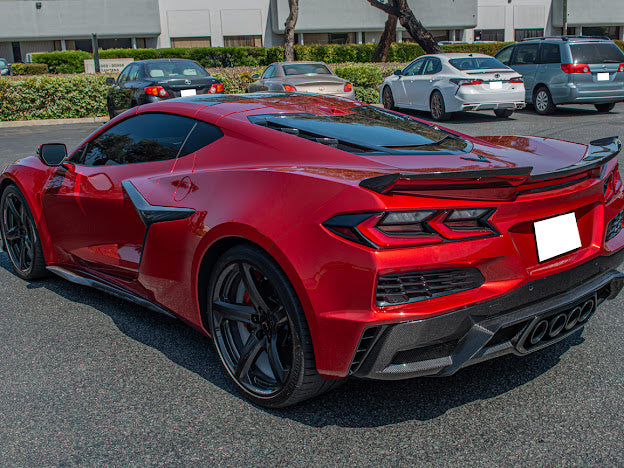 2023+ CHEVROLET CORVETTE C8 Z06 |REAR DIFFUSER SIDE VENT COVER PAIR