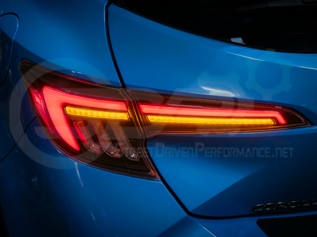 2019-UP COROLLA HATCHBACK GR SEQUENTIAL SIGNAL LED CLEAR REAR TAILLIGHTS PAIR