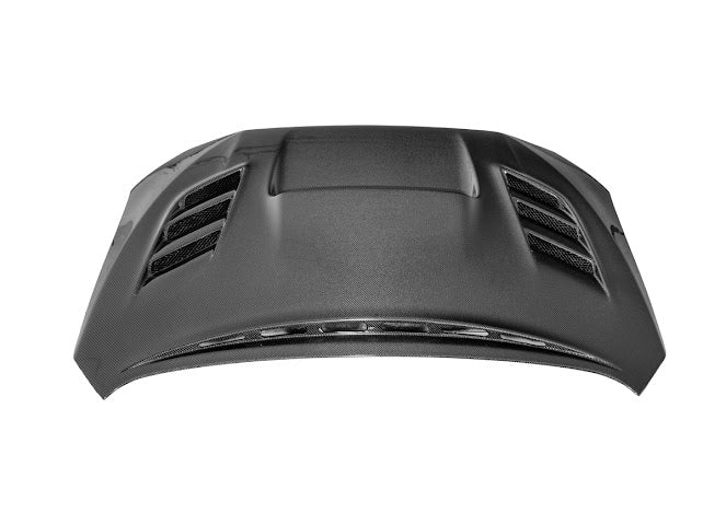 2015-2021 SUBARU WRX STI | JDM VRS STYLE CARBON FIBER FRONT VENTED HOOD