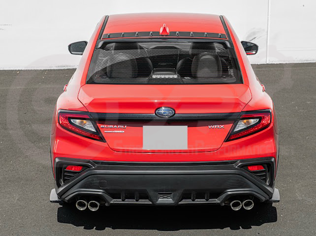 2022-UP SUBARU WRX | SDP PERFORMANCE PACKAGE REAR BUMPER APRON LIP SPLITTER GROUND EFFECTS