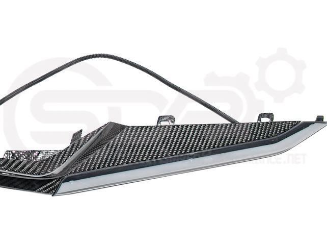 2023+ CHEVROLET CORVETTE C8 Z06 | SEQUENTIAL LED DRL LIGHT BAR BEZEL INSERT