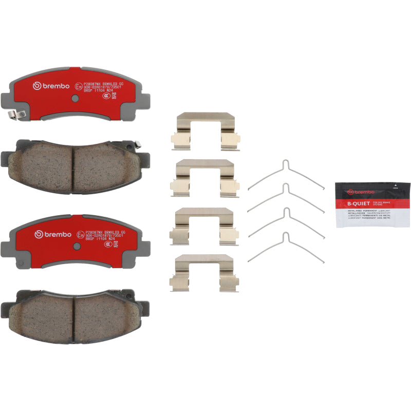 Brembo 12-14 Honda Ridgeline/15-19 Acura TLX Xtra Ceramic Brake Pad - Front