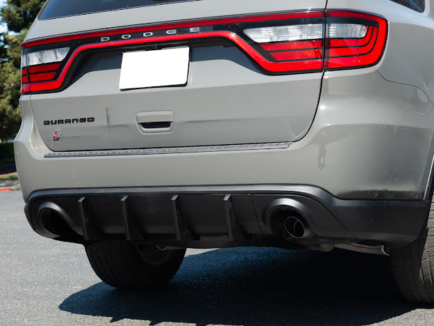 2014+DODGE DURANGO REAR BUMPER DUAL TIPS DIFFUSER