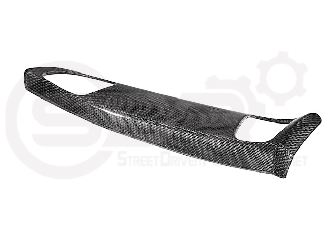 2014-2019 CHEVROLET CORVETTE C7 | DRY CARBON FIBER PASSENGER SIDE DASHBOARD AIR DUCT VENT PANEL COVER