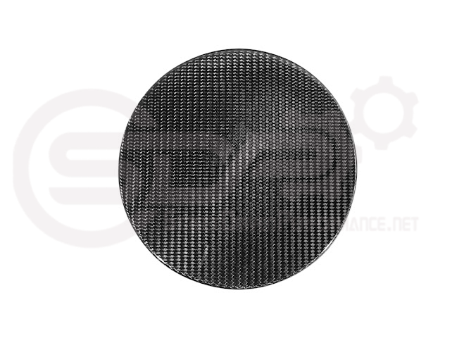 2024-UP FORD MUSTANG S650 | FACTORY STYLE DRY CARBON FIBER SIDE FENDER FUEL TANK GAS LID COVER