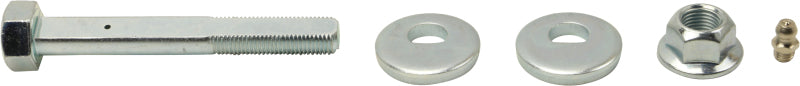 Moog Honda Accord rear toe adjuster for 2018-2022 suspension alignment, close-up of the metal component.