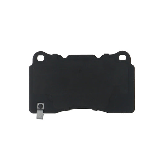 Baer Brakes performance Claw brake pads installed on a 2004-2011 Subaru Impreza, showing the brake pad design and branding.