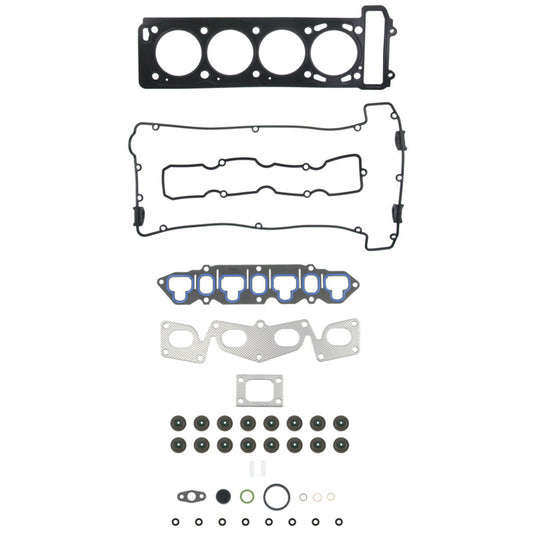 Fel-Pro Saab 9-3 HS 26428 PT PermaTorque engine cylinder head gasket set, showing multiple gaskets and seals for engine repair.