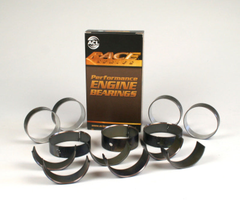 ACL Toyota 4 2977-3431cc diesel engine connecting rod bearing set with metal bearings for 1980-88 models.