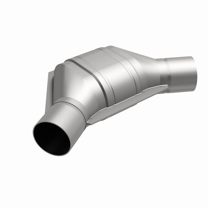 MagnaFlow Universal Catalytic Converter 2 inch Angled O/O PC2 Front