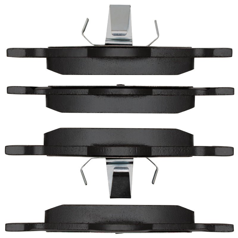R1 Concepts OE front semi-metal brake pads for Mercury Mariner R1 01-07, showing the brake pad set with metal backing and friction surface.