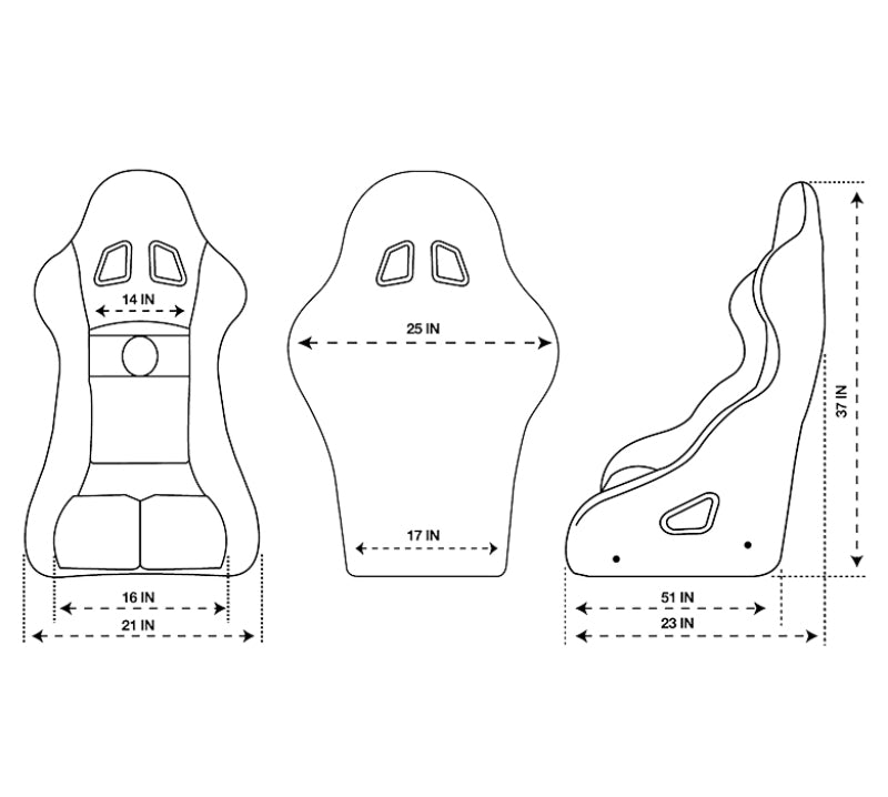 NRG FIA competition race seat with competition fabric and FIA homologation, featuring a free driving position for racing vehicles.
