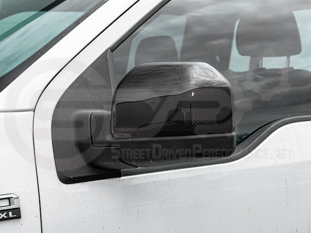 2015-2021 FORD F-150 | FACTORY STYLE CARBON FIBER SIDE MIRROR CAP COVERS