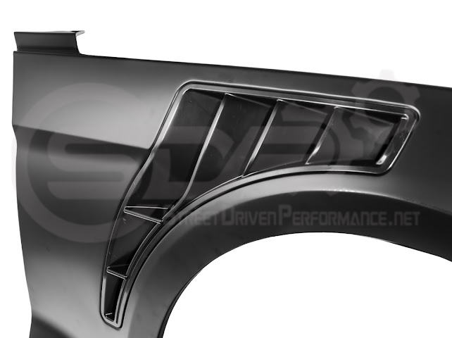2018-2023 FORD MUSTANG GT500 KR STYLE FRONT SIDE VENTED FENDERS PAIR
