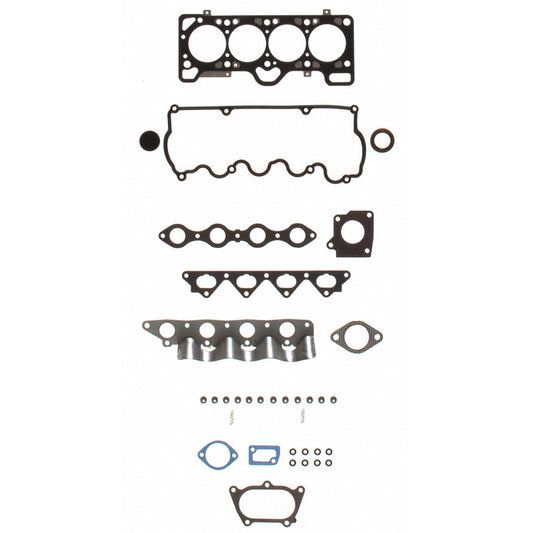 Fel-Pro Hyundai Accent HS 26197 PT PermaTorque engine cylinder head gasket set, showing multiple gaskets and sealing components.