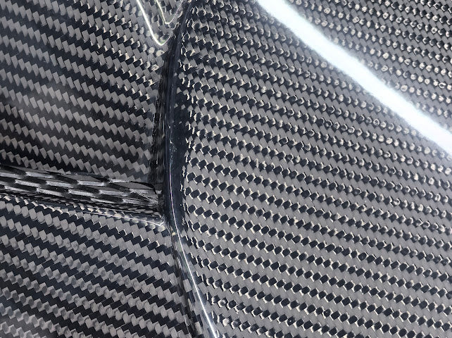 *IMPERFECTION / DISCOUNTED* 2018-2023 FORD MUSTANG S550 | GTD STYLE CARBON FIBER FRONT SIDE VENTED FENDERS